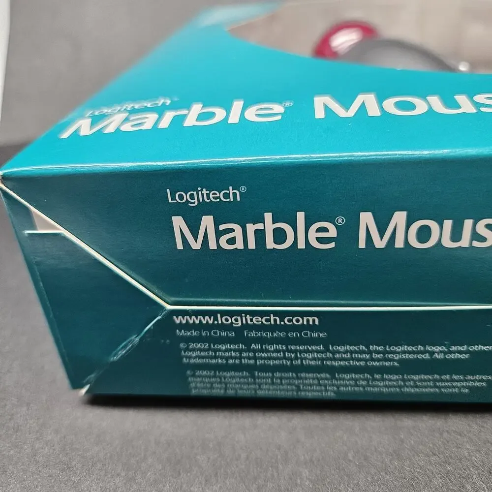 Logitech Marble Mouse Trackball Ball 904360-0403 BRAND NEW / Sealed